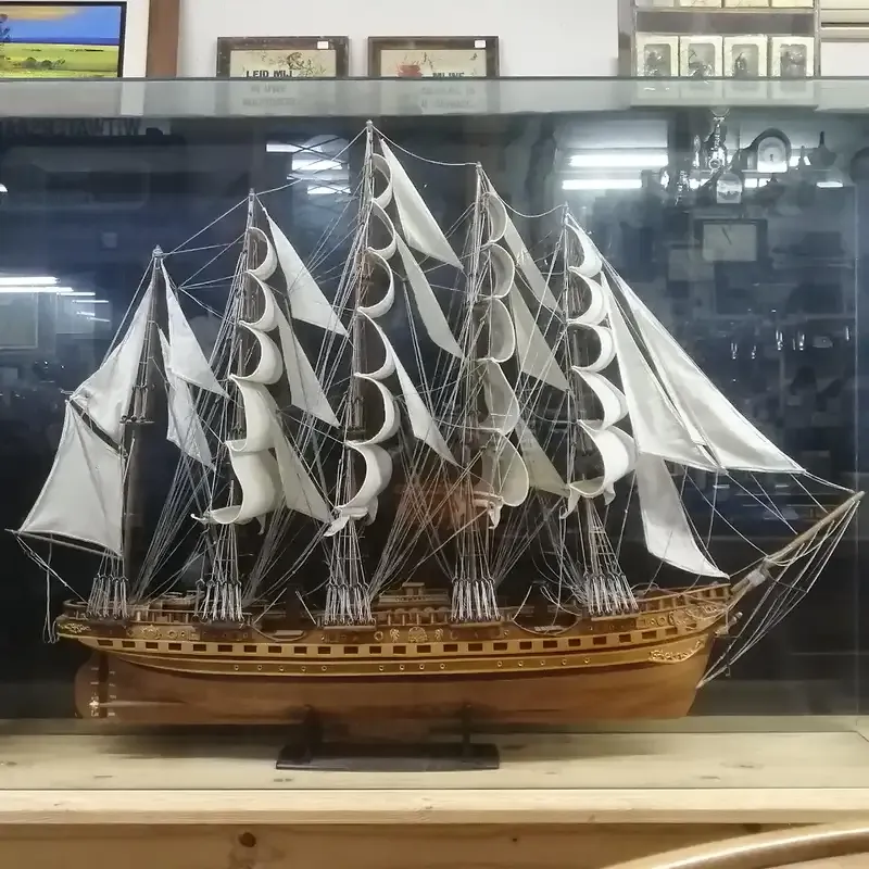Large handmade ship&#39;s model of France II-Bordeaux 1911 (COLLECTION ONLY)