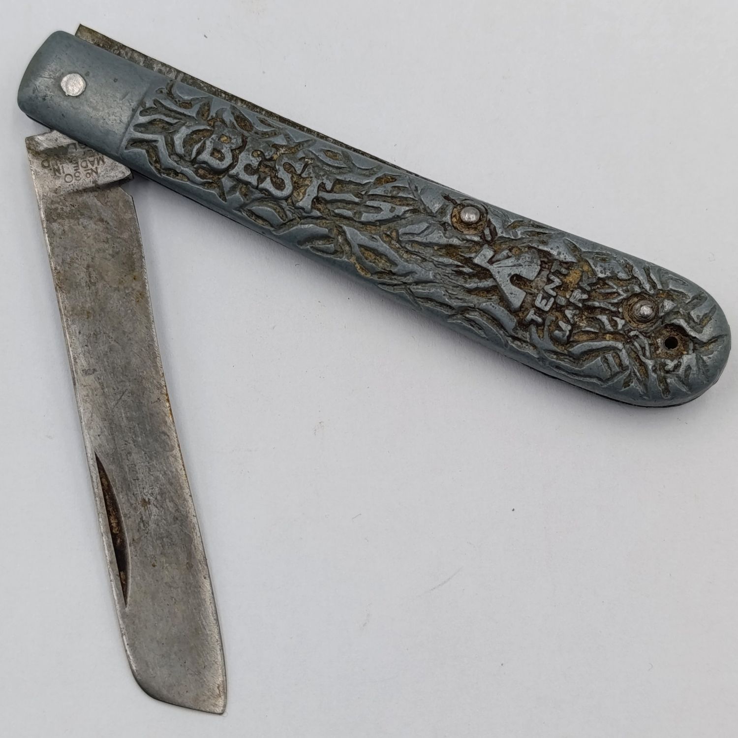 Vintage BEST No.30 Tent Mark pocket knife