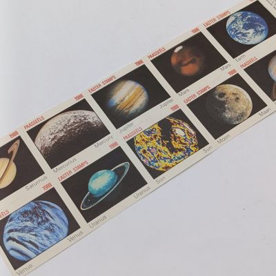 South Africa 1988 set of Easter stamps - Planets