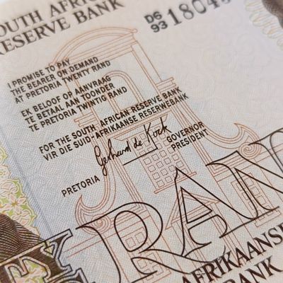 South Africa 3rd Issue Gerhard de Kock R20 banknote uncirculated