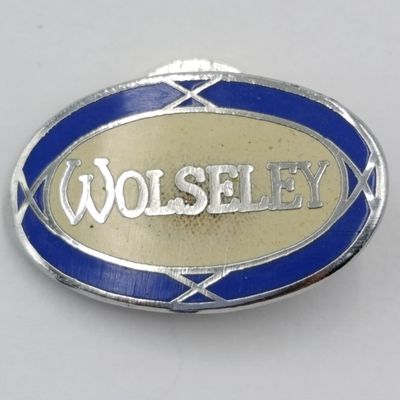 Vintage Wolsely button hole badge