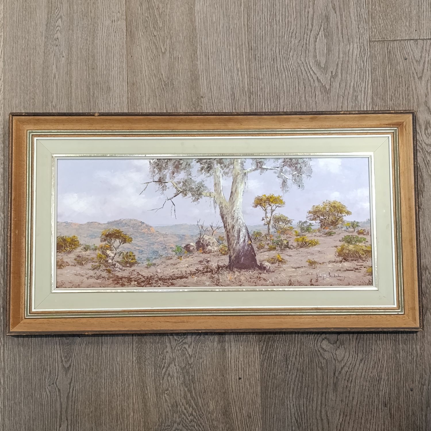 Henry Bredenkamp landscape oil painting