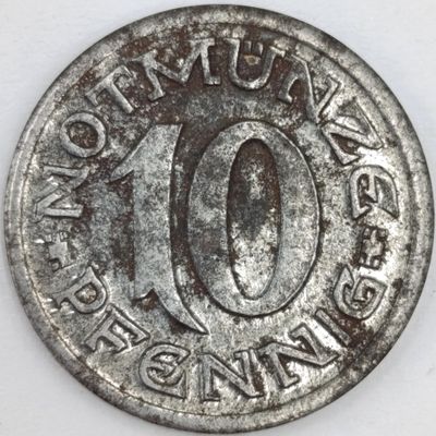 Germany 1920 Notmunze AACHEN 20 Pfennig