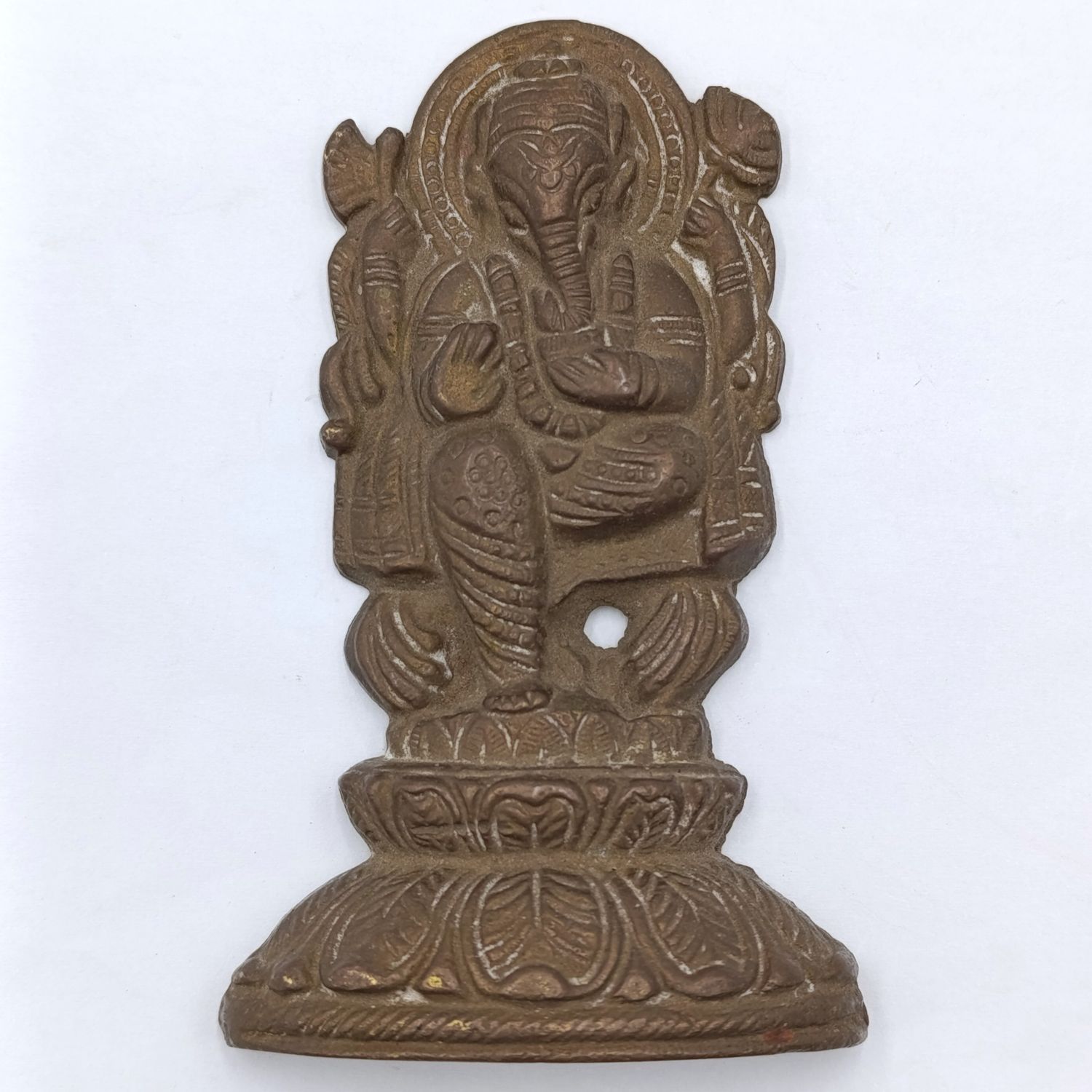 Vintage Indian brass door decoration