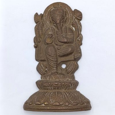 Vintage Indian brass door decoration