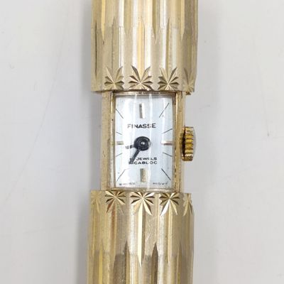 Vintage Finasse manual wind pendant watch - working - circa 1960's