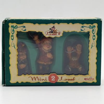 Set of 3 Mini Laaf figurines in box - box set #2
