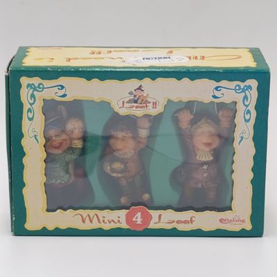 Set of 3 Mini Laaf figurines in box - box set #4