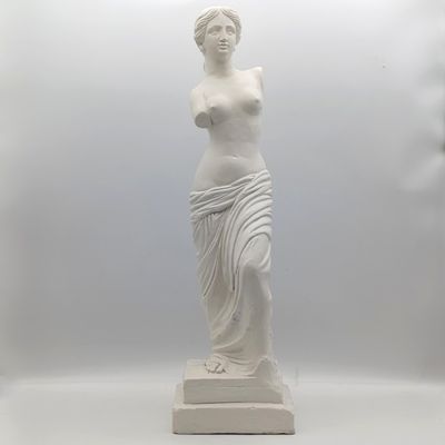 Large Venus de Milo plaster of Paris sculpture