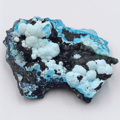 Azurite and Malachite mineral specimen of 147 grams