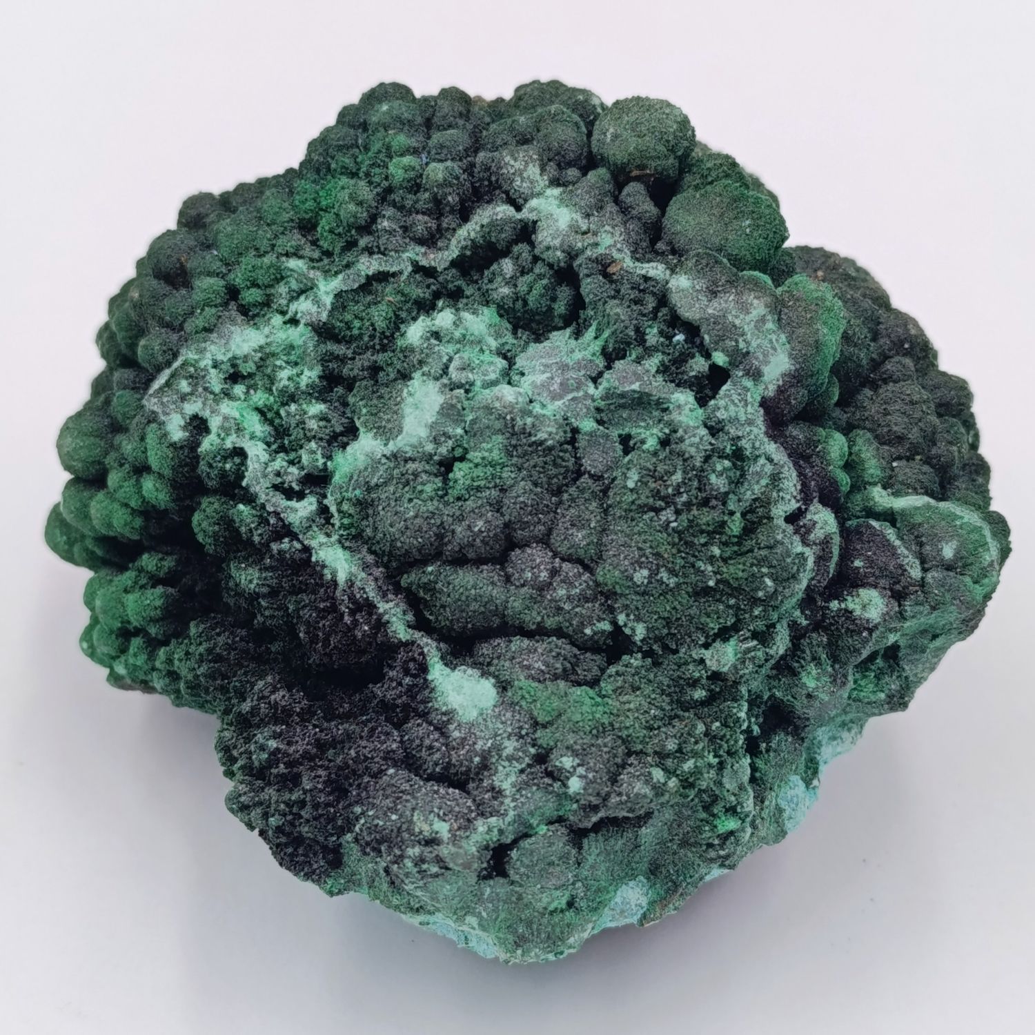 Azurite and Malachite mineral specimen of 421 grams