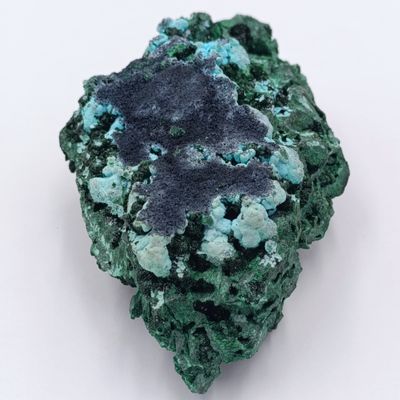 Azurite and Malachite mineral specimen of 473 grams