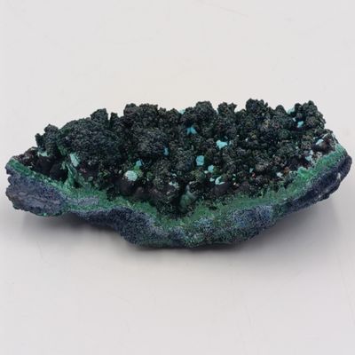 Azurite and Malachite mineral specimen of 172 grams