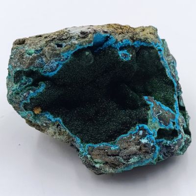 Azurite and Malachite mineral specimen of 179 grams