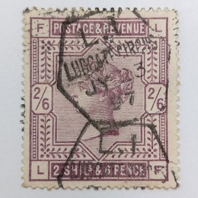 Great Britain 1884 stamp set - Victorian - high value used hinged