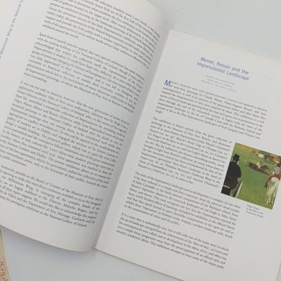 Monet Renoir and the Impressionist Landscape Ethibition guide