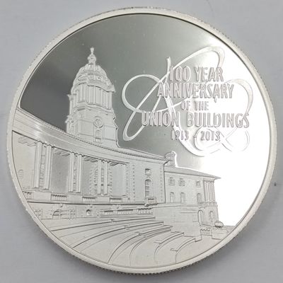 2013 RSA 100 Year Anniversary of the Union Buildings R2 prestige coin set with stamps