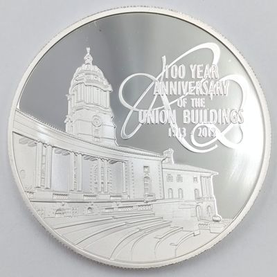 2013 RSA 100 Year Anniversary of the Union Buildings R2 prestige coin set with stamps