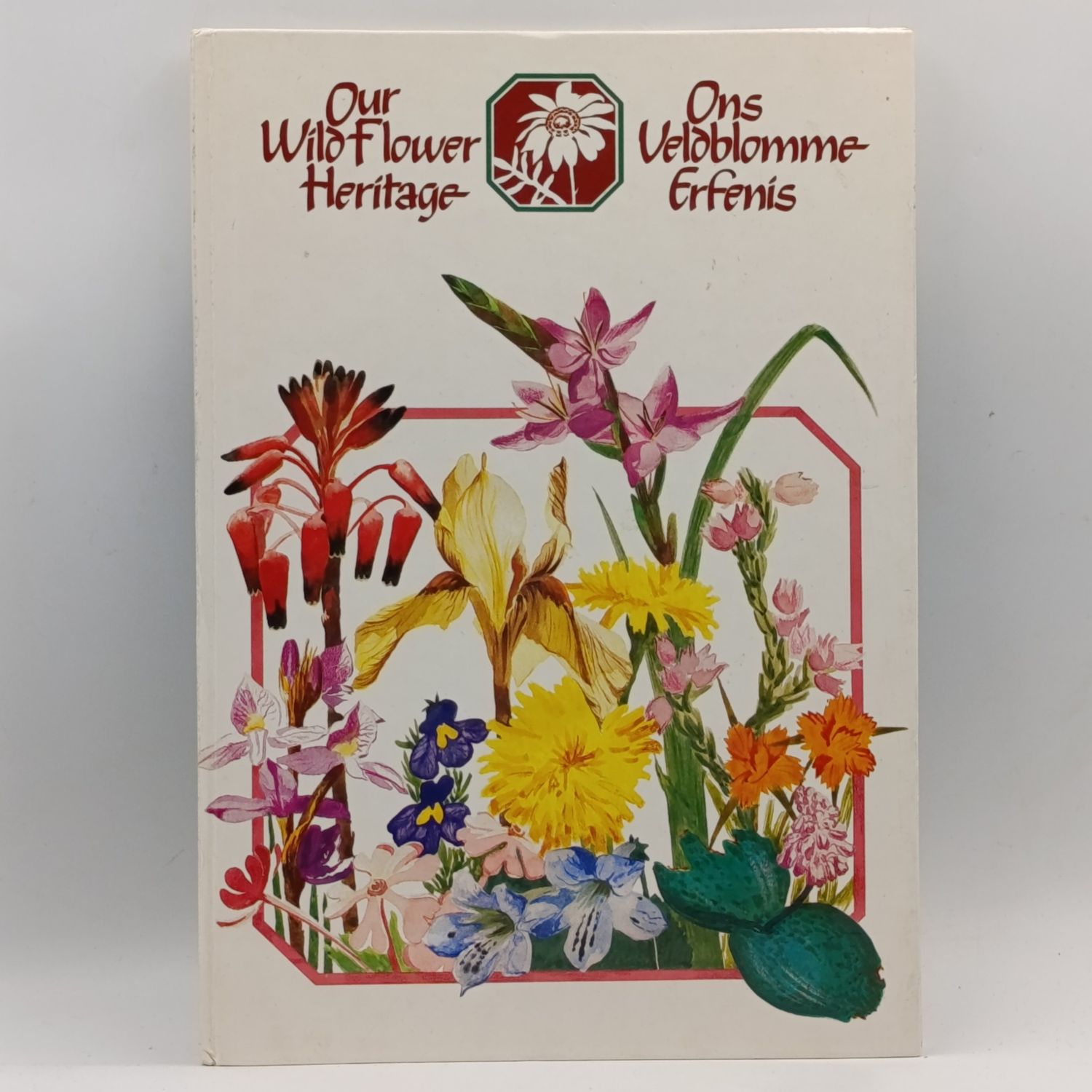 Our World Flower Heritage collection book with all sticker - issued by Shell