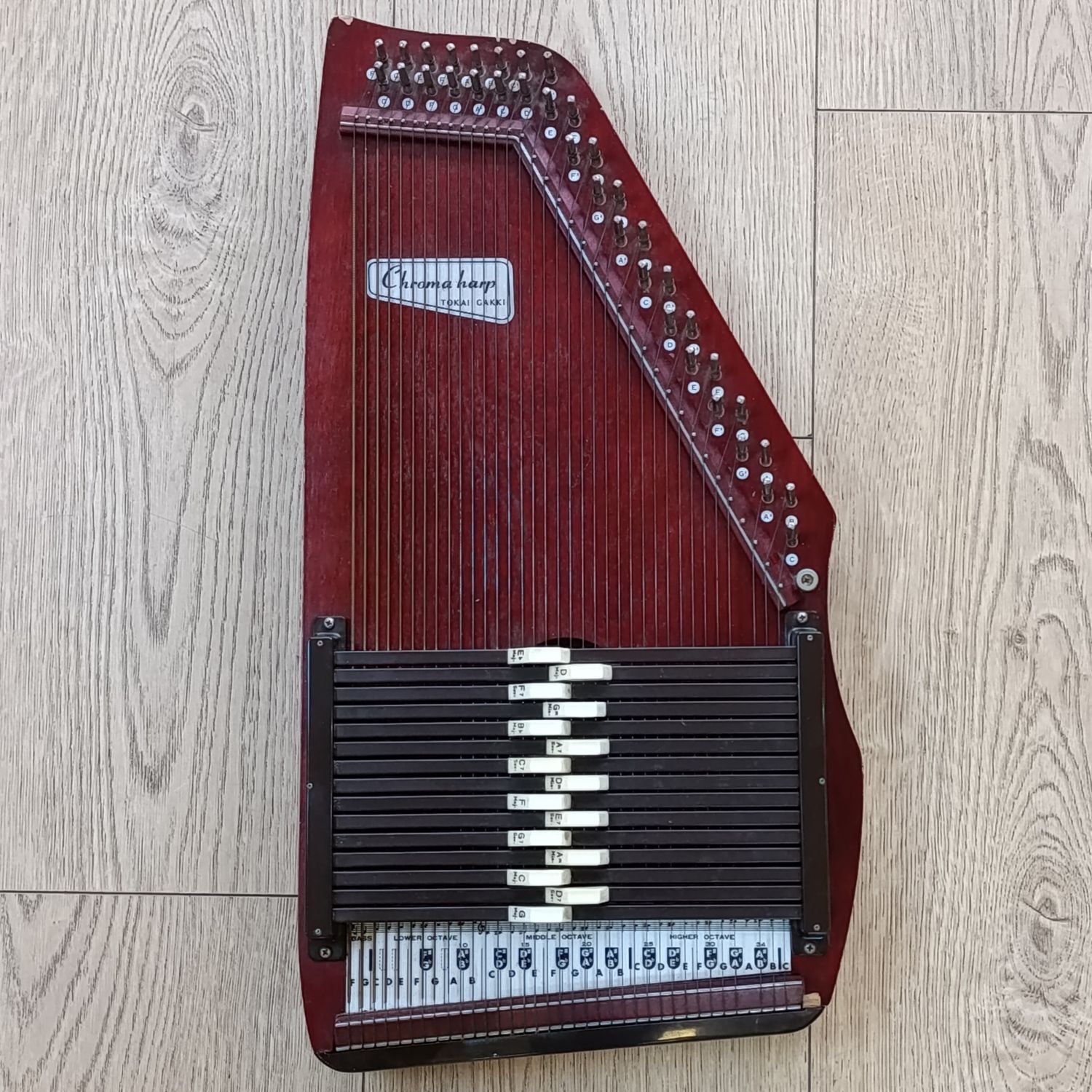 Vintage Tokai Gakki Chroma Harp Autoharp
