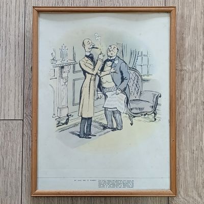 &#39;&#39;Go Gad. Sir, it works&#39;&#39; Antique Rothmans first lighter advertisement in frame