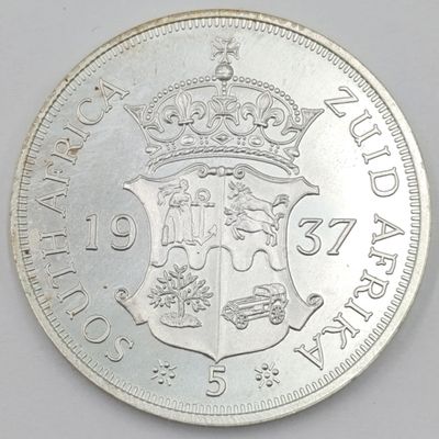 South Africa 1937 Proof Fantasy crown Edward 8th
