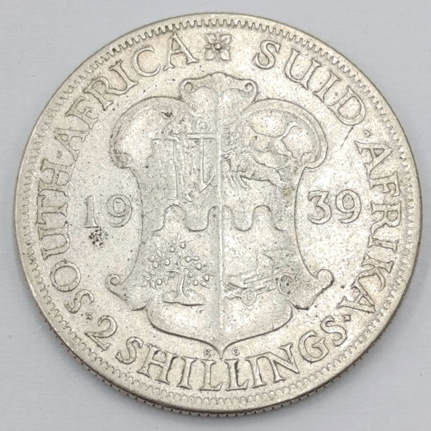 South Africa 1939 Two Shilling aVF