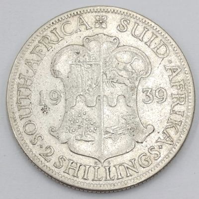 South Africa 1939 Two Shilling aVF