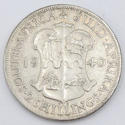 South Africa 1940 Two Shillings VF+