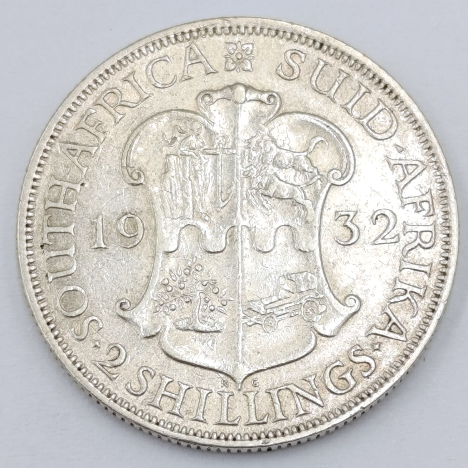 South Africa 1932 Two Shilling XF
