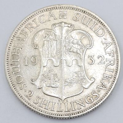 South Africa 1932 Two Shilling XF