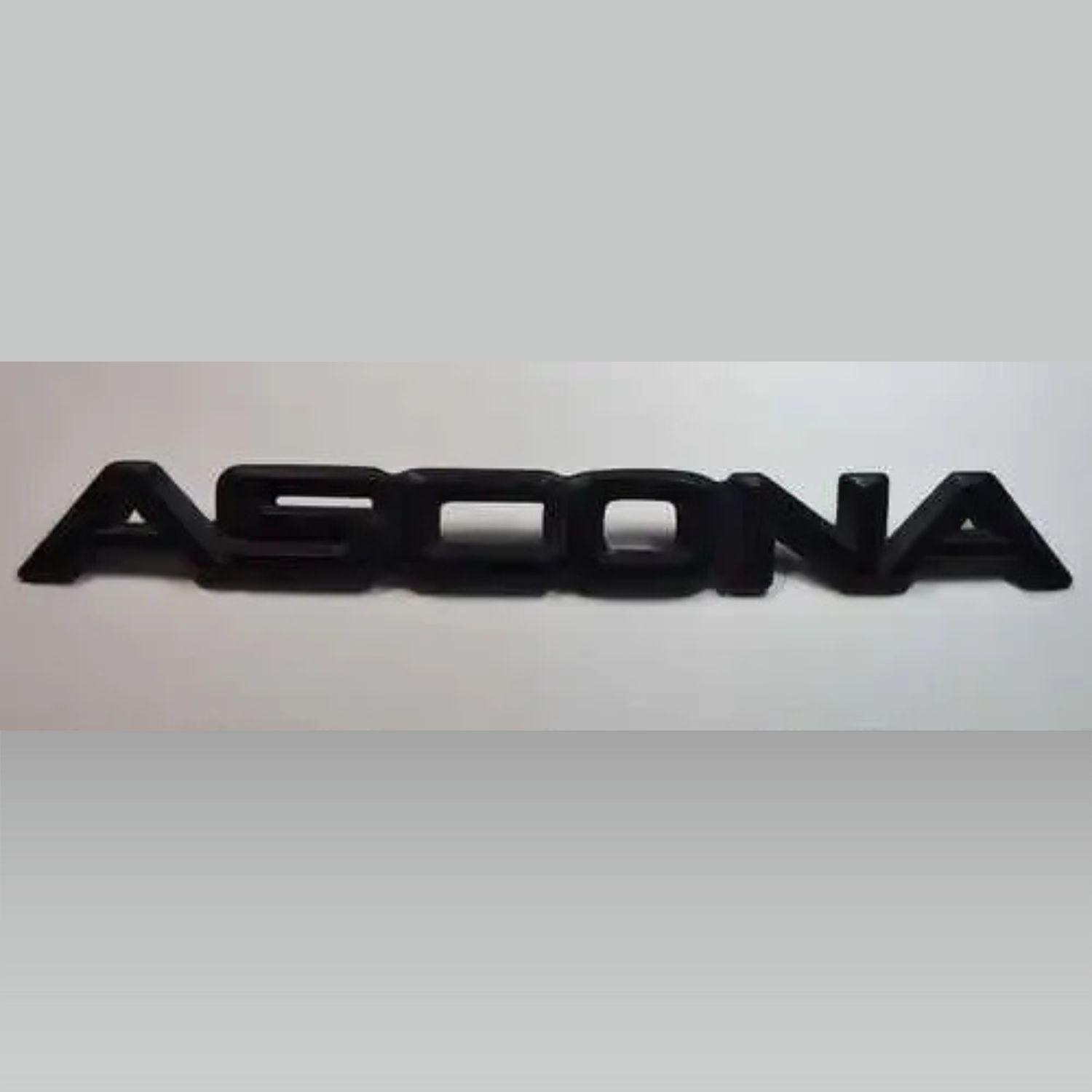 Vintage Opel ASCONA name badge - All clips intact