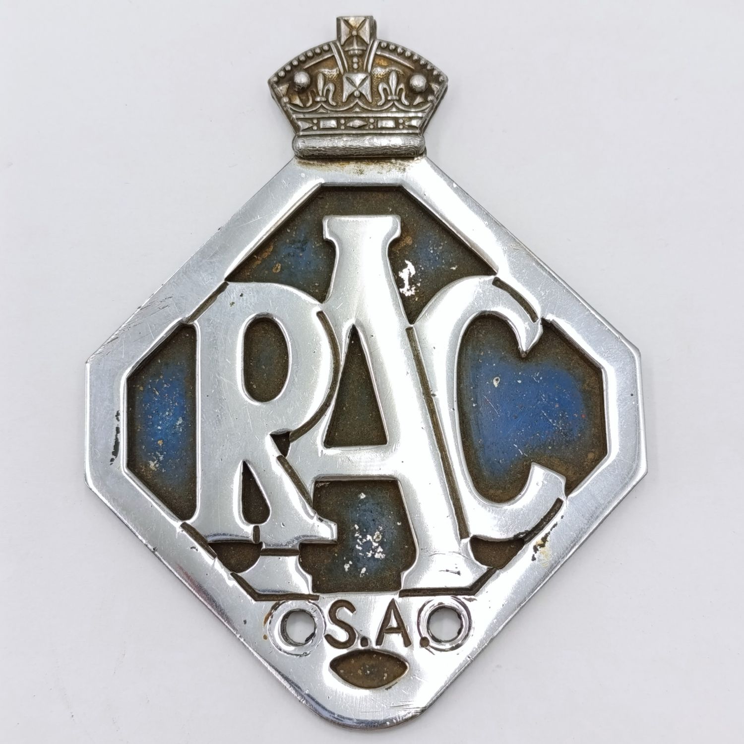 Vintage Royal Automobile Club South Africa #11465 car badge