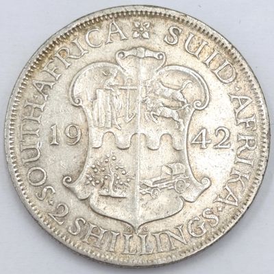 South Africa 1942 Two Shilling XF