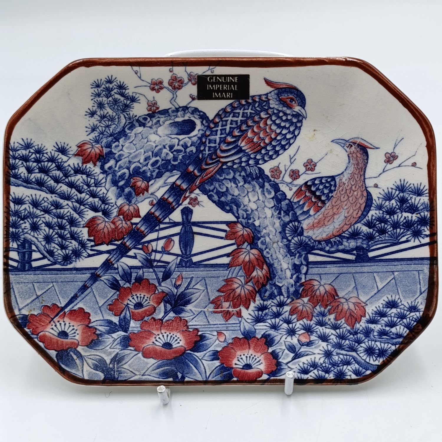 Vintage Genuine Imperial Imari mini display platter