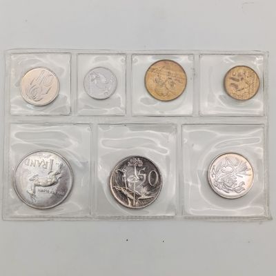 South Africa Lot of 7 mint packs - 1980 to 1986