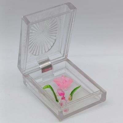 Beautiful handmade glass flower