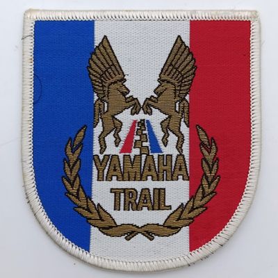 Yamaha Trial motorcycles cloth badge