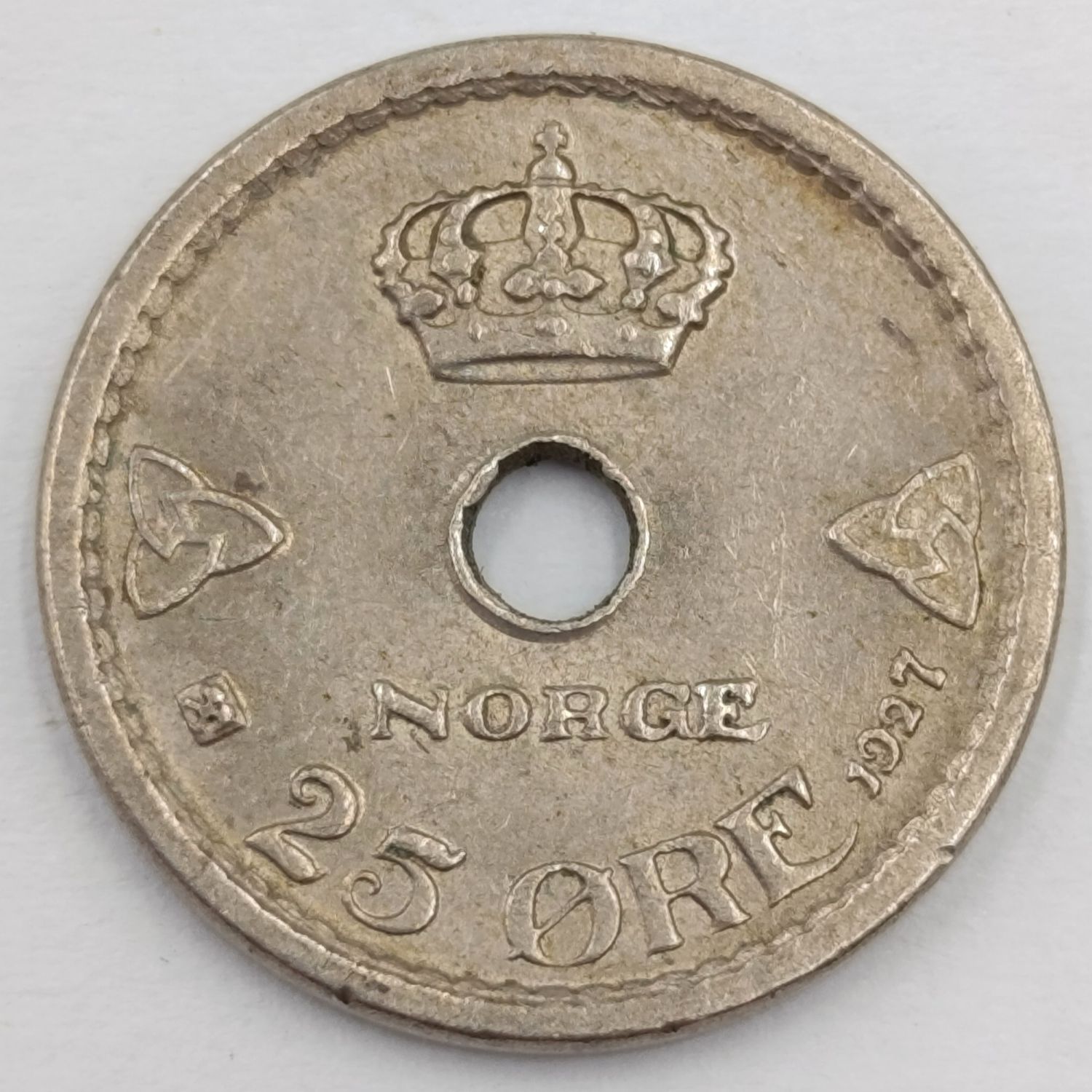 Norway 1927 25 Ore XF