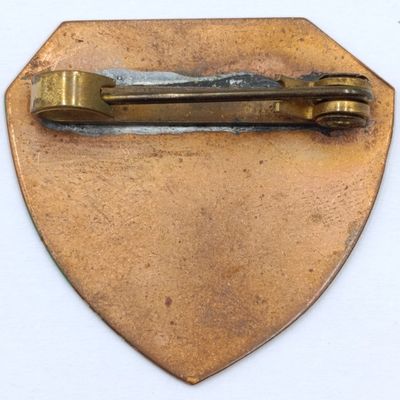 Trout Rally Rhodesia 1975 motorcycle brooch badge