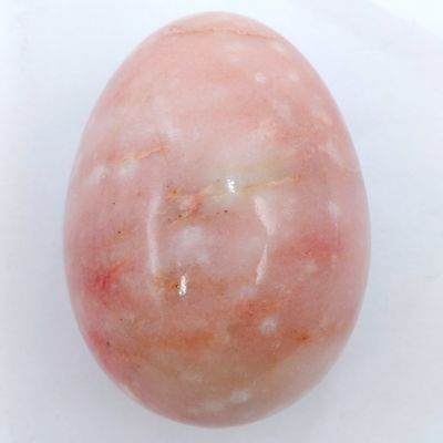 Beautiful pink marble polished egg