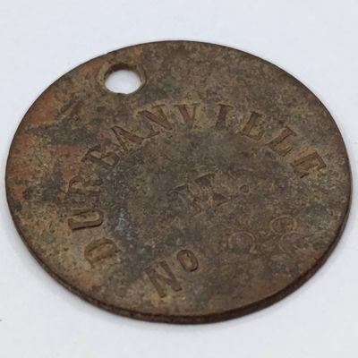 1942 Wartime Durbanville Dog license No.28 - rare
