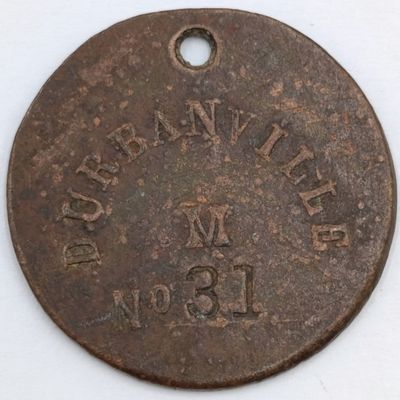 1946 Durbanville Dog License No. 31 - rare