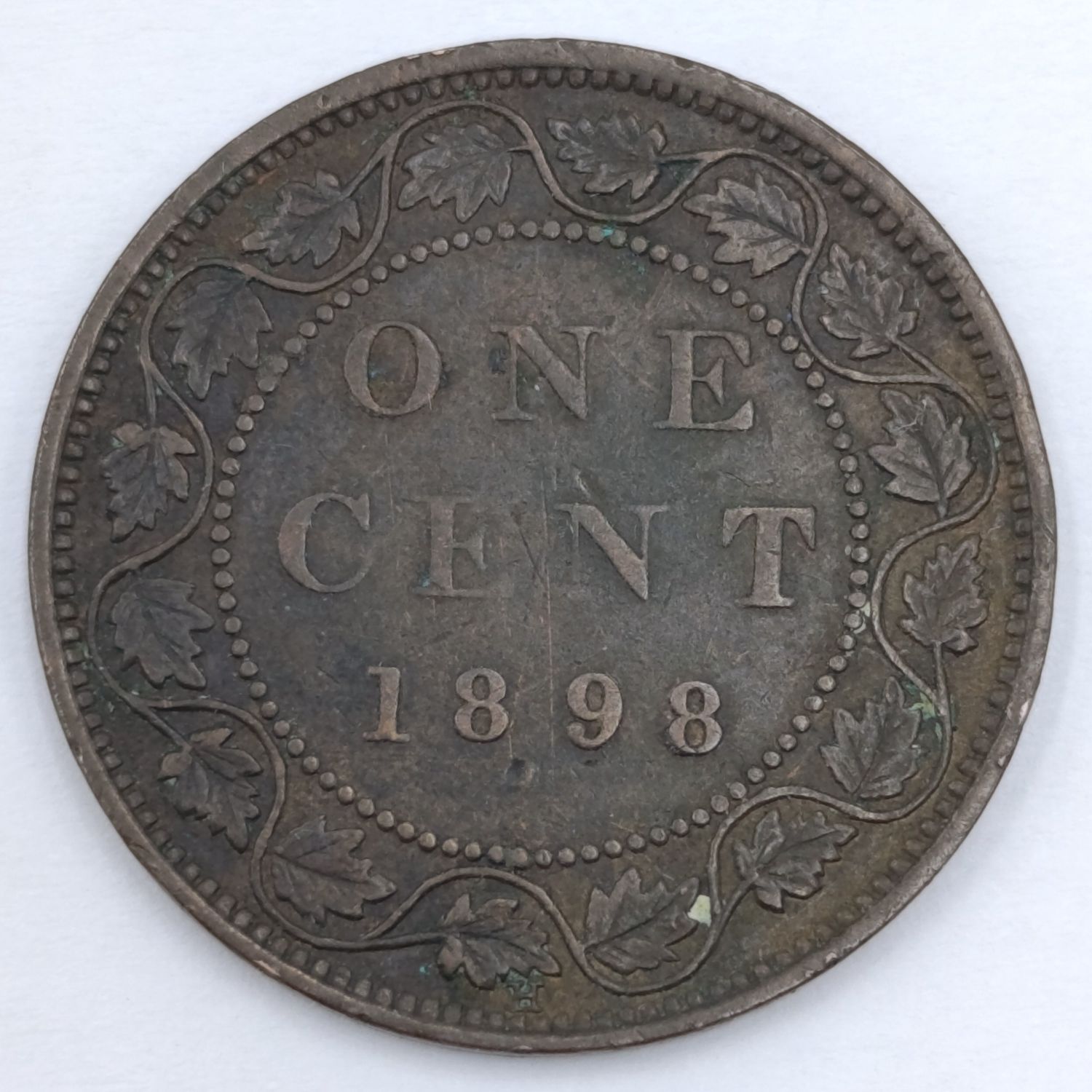 1898 Canada one cent