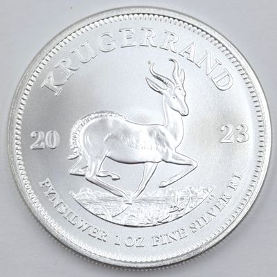 2023 RSA Uncirculated 1oz fine silver Krugerrand
