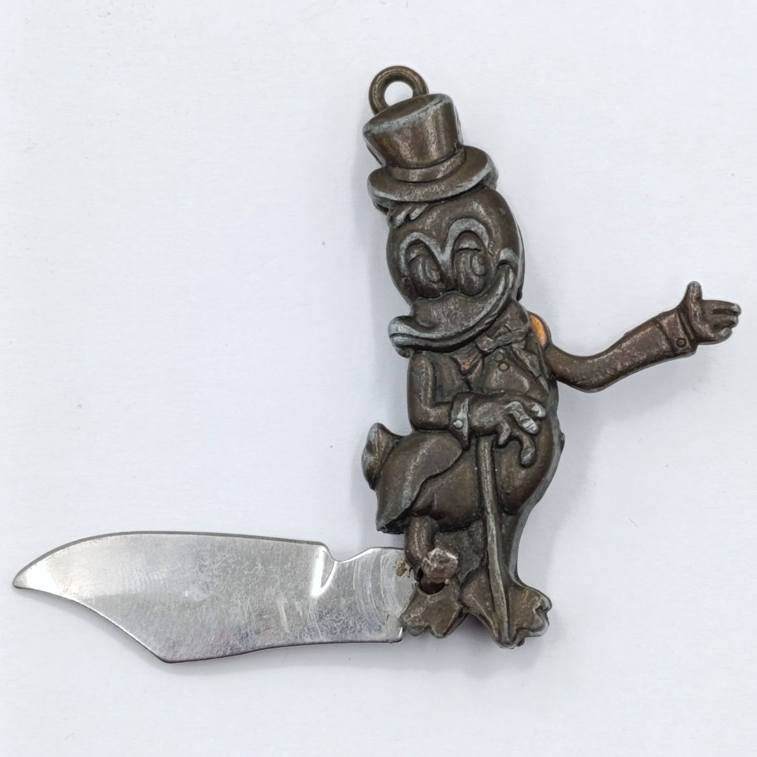 Vintage Donald Duck miniature keychain pocket knife