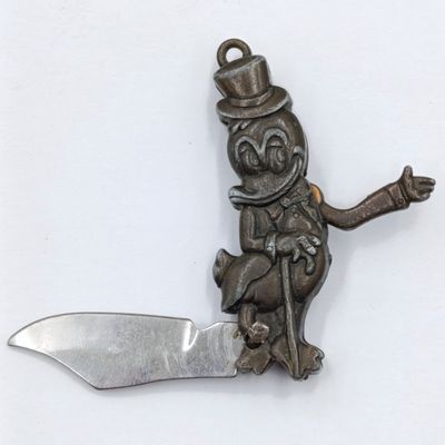 Vintage Donald Duck miniature keychain pocket knife