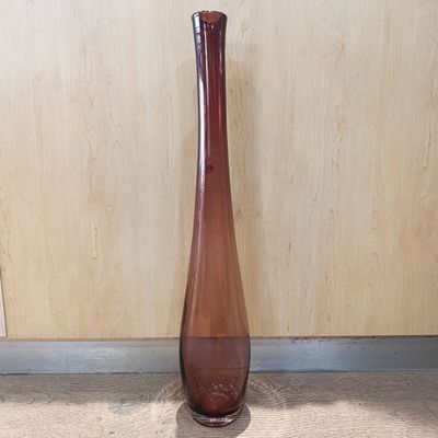 Vintage Large Murano glass flower vase - Height 72,5cm