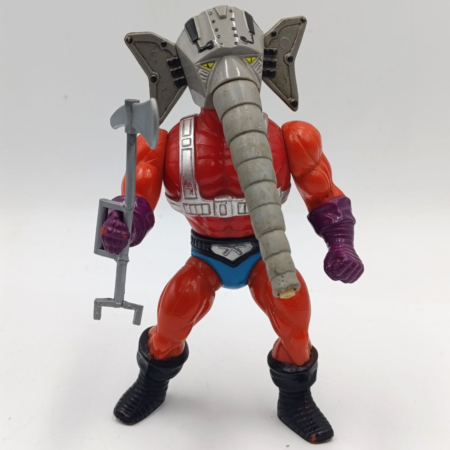 Vintage Masters of the Universe Snout Spout action figurine - weapon repaired