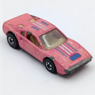 Vintage Hot Wheels Ferrari 308 colour-changer die-cast toy car